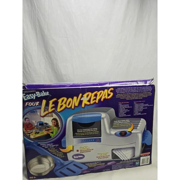 Easy Bake Real Meal Oven with Box & Accessories Tested & Working Hasbro 2002 - Picture 11 of 12